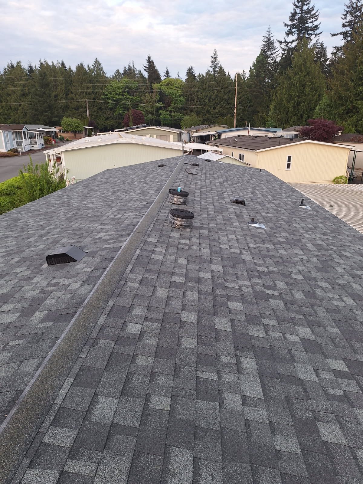 Before roofing and exterior project 5 in Snohomish County