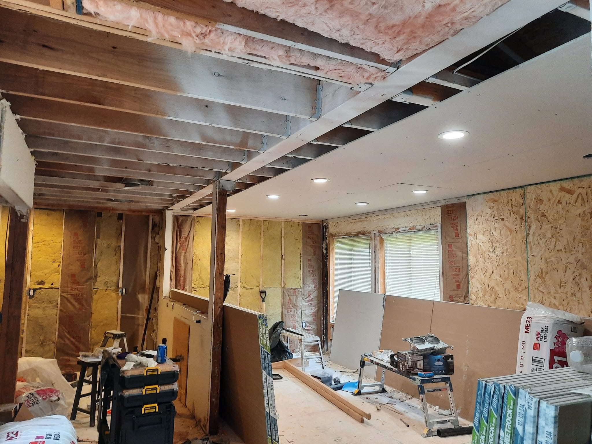 After roofing project 6 in North King County
